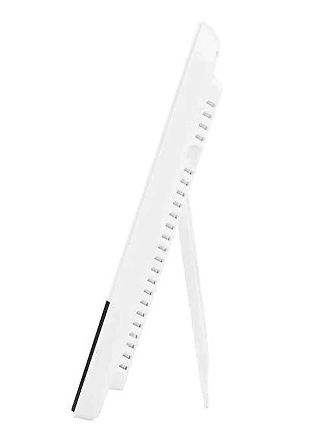 La Crosse Technology La Crosse Atomic Digital Wall Clock with in/Outdoor Temperature in Black/White - Image 2