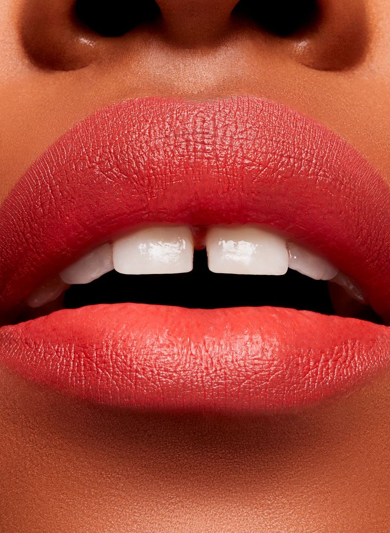 ماك كوزمتيكس احمر شفاه باودر كيس فيلفيت بلور سلم - هوت بابريكا - Image 5