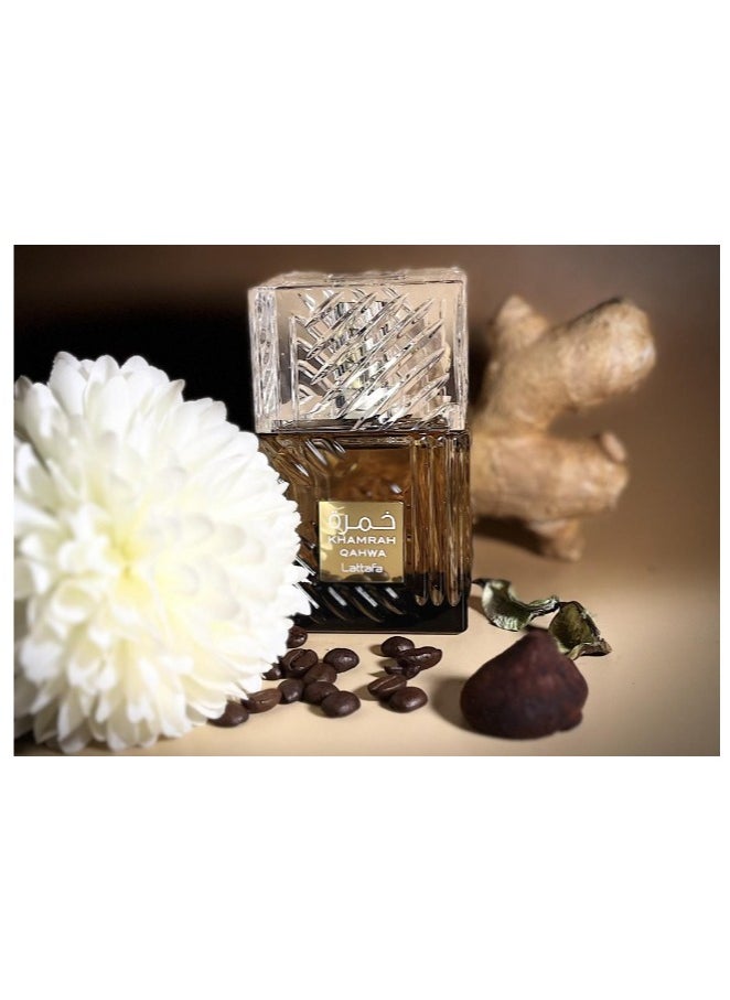 Lattafa - Khamrah Qahwa  For Unisex EDP 100ml - Image 1