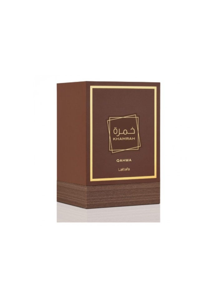 Lattafa - Khamrah Qahwa  For Unisex EDP 100ml - Image 1