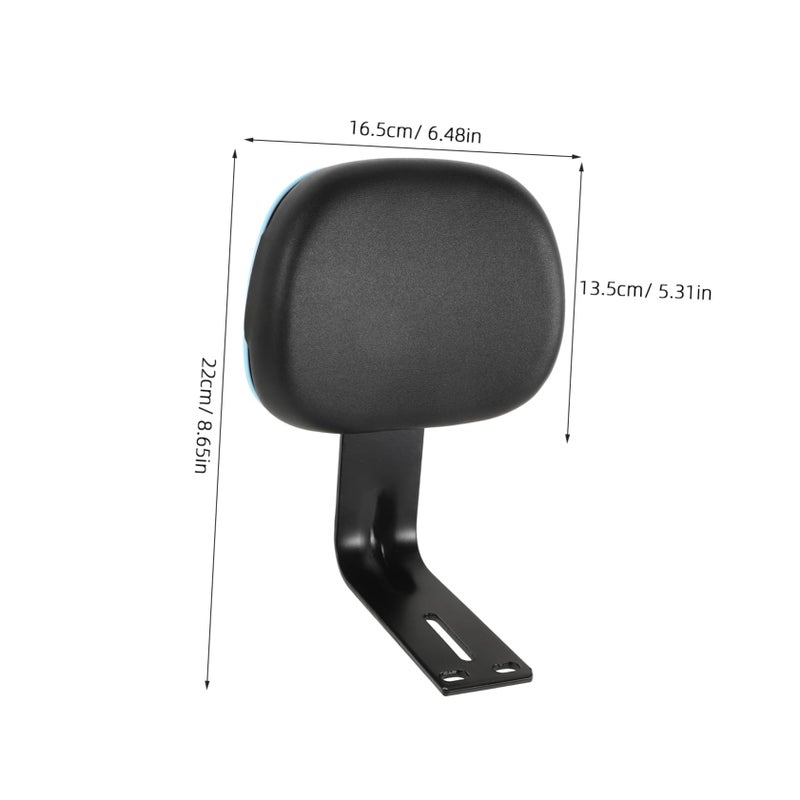 Universal Ergonomic Bike Backrest Cushion Padded Seat Support for Electric and Standard Bicycles - Image 3