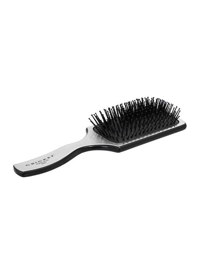 Cricket Visage 395 Paddle Hair Brush for Styling, Detangling, Blow Drying and Styling All Hair Types, Anti-static, Nylon Bristles, Aluminum Finished Handle, Made in Korea  - Image 5