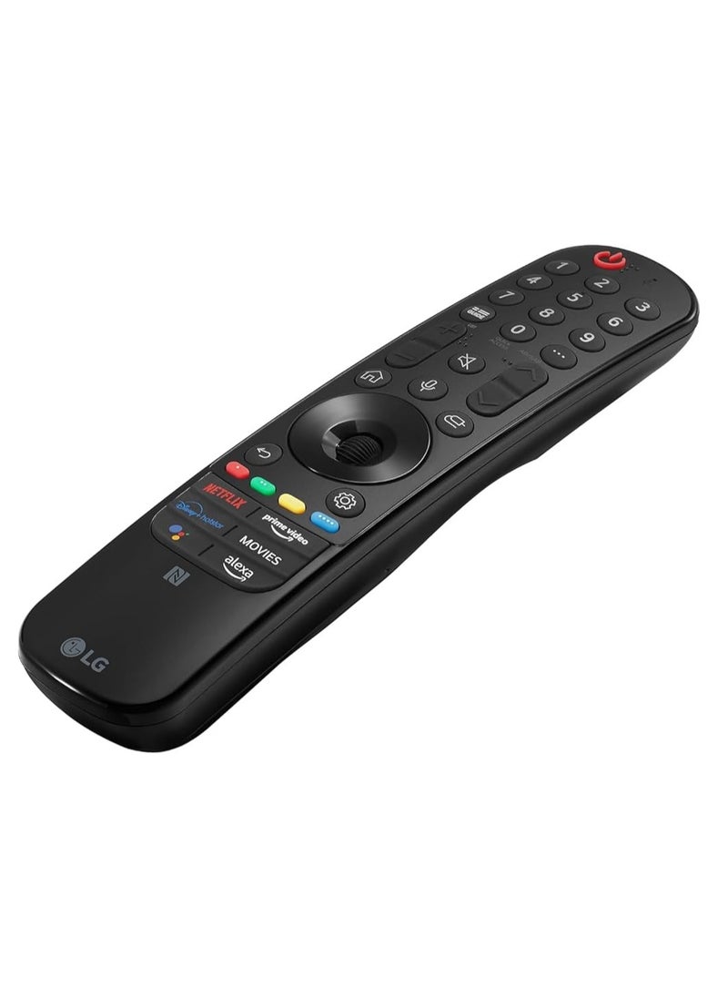 manar NEW ORIGINAL MAGIC REMOTE CONTROL SUITABLE FOR LG  LG Smart TV, MR21GA Voice Remote Fit for LG 4K LED LCD OLED UHD HDTV Smart TV Remote with 4 Shortcut Buttons With Pointer And Mouse Function 