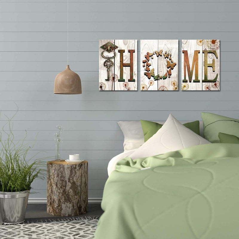 Kalormore Rustic Farmhouse Home Sweet Home Canvas Art - Image 4