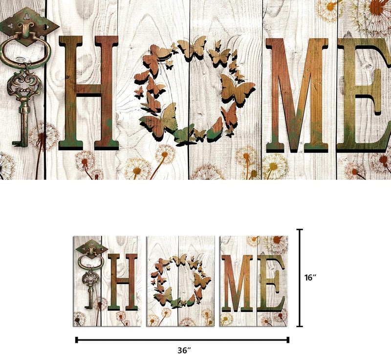 Kalormore Rustic Farmhouse Home Sweet Home Canvas Art - Image 5