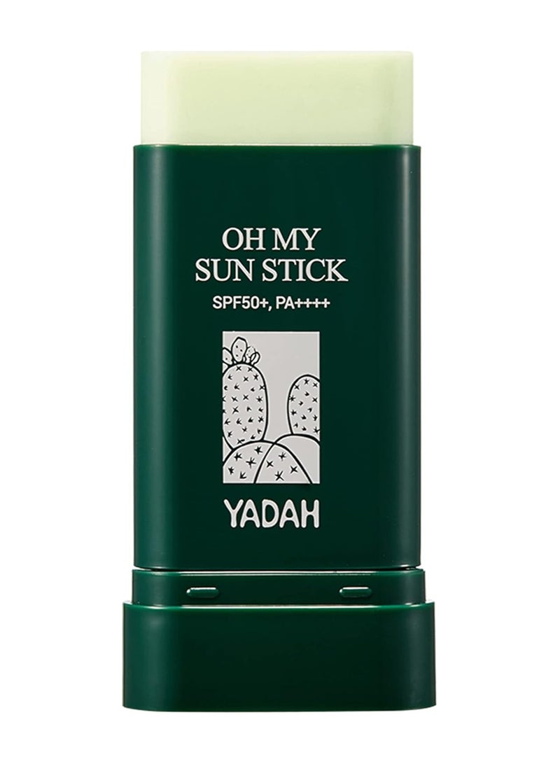 YADAH OH My Sun Stick Pack of 1 Natrual Sunscreen SPF 50+ 18 g - Image 1