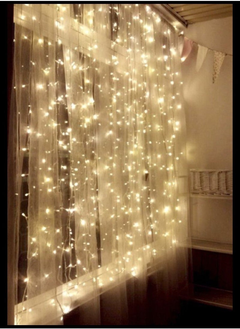 Yuwell String Light 100 Meter Warm White LED Fairy Light Curtain Light For Home And Outdoor Decoration Light 8 Mode Operated Light  - Image 4