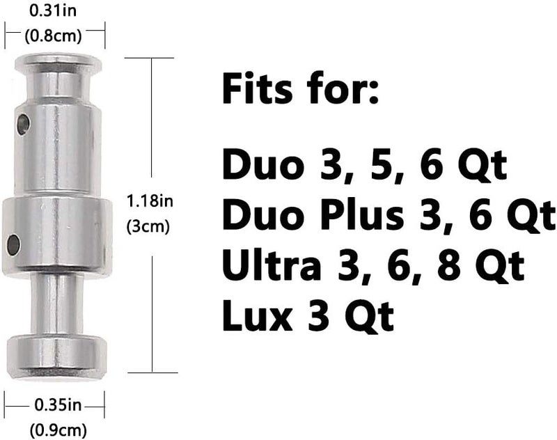 Longan Craft ختم صمام الطفو من لونجان كرافت لقطع غيار إنستانت بوت مع 6 حشيات مانعة للتسرب، يناسب Duo 3, 5, 6 كوارت، Duo Plus 3, 6 كوارت، Ultra 3, 6, 8 كوارت، Lux 3 كوارت - Image 2