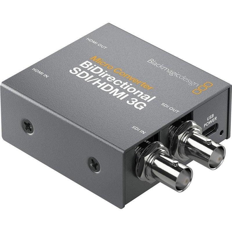 Blackmagic Design محول بلاك ماجيك ميكرو ثنائي الاتجاه SDI/HDMI 3G مزود الطاقة (CONVBDC/SDI/HDMI03G/PS) - Image 5