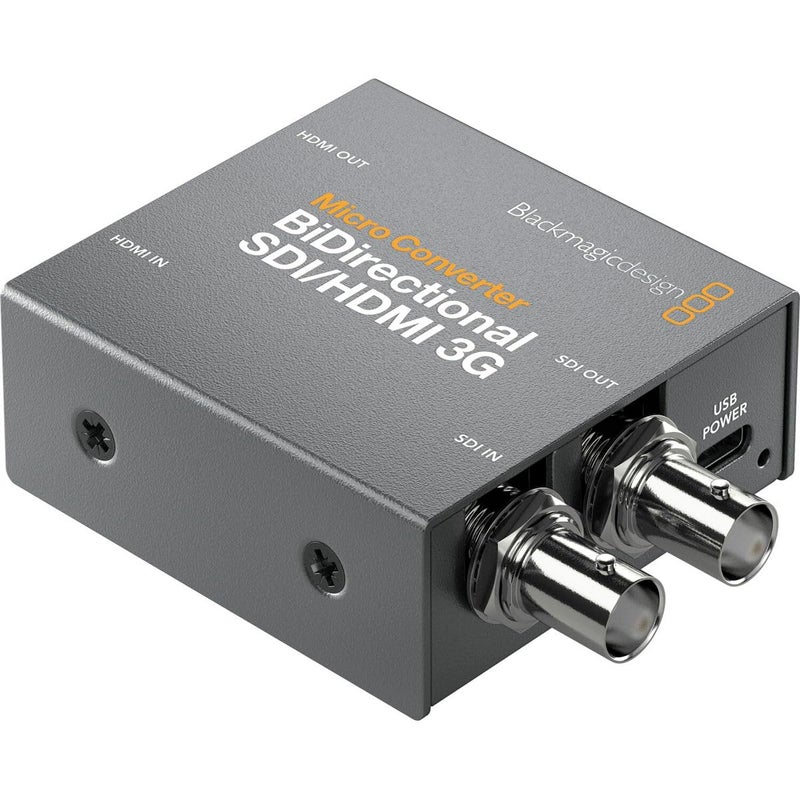 Blackmagic Design محول بلاك ماجيك ميكرو ثنائي الاتجاه SDI/HDMI 3G مزود الطاقة (CONVBDC/SDI/HDMI03G/PS) - Image 2