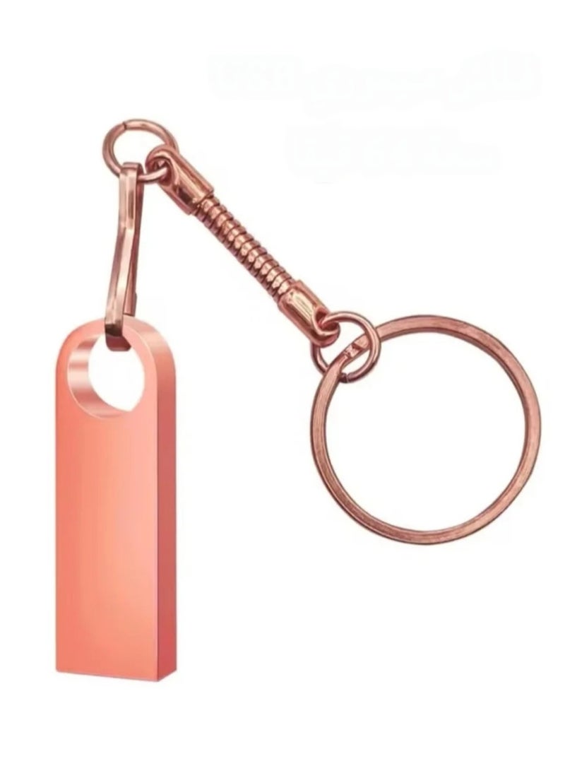 64GB USB Flash Drive with Keychain, Flash Memory 64GB, Flash Drive for Data, Videos, and Photos Storage, USB Flash Memory with 64GB Capacity, Flash Drive for Storage with Keychain for Hanging, USB S - Image 3