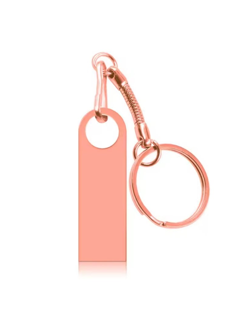 64GB USB Flash Drive with Keychain, Flash Memory 64GB, Flash Drive for Data, Videos, and Photos Storage, USB Flash Memory with 64GB Capacity, Flash Drive for Storage with Keychain for Hanging, USB S - Image 2