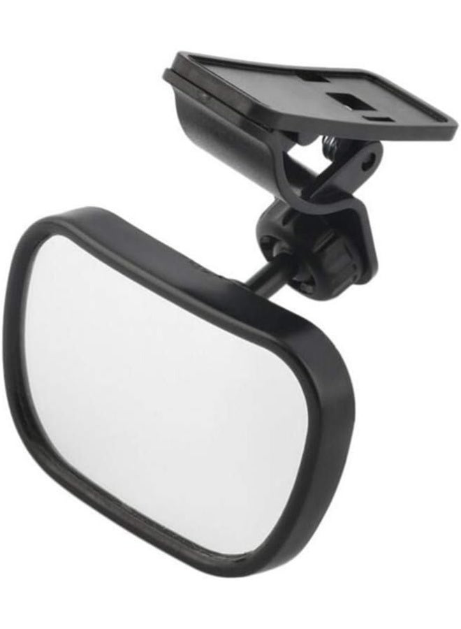 AISIBO Baby Car Mirror, Monitor Infant Child Mirror for Rear Facing Car Seat with Wide Clear View - Safety Shatterproof Rearview Mirror Adjustable Acrylic 360Â° for Back Seat(black) - Image 1