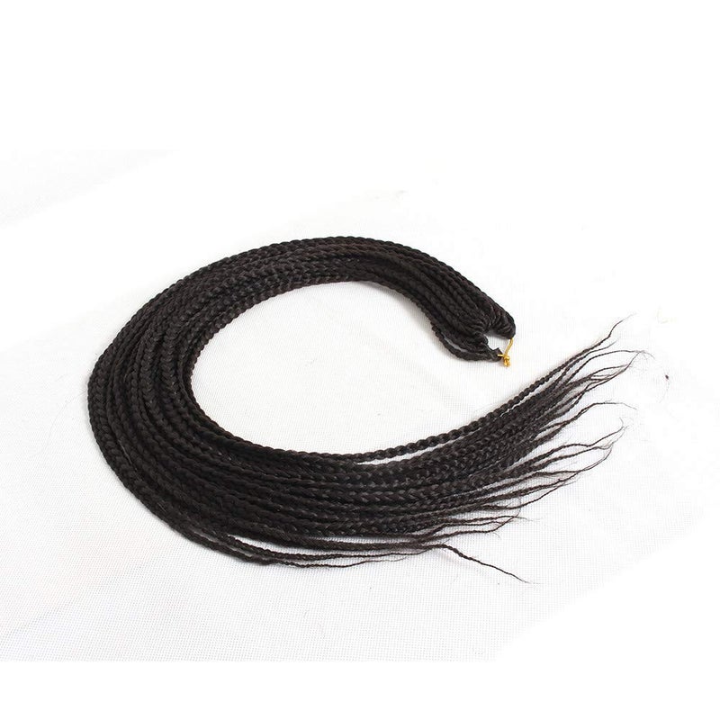 6 PacksLot Medium Box Braids Crochet Hair 22 StrandsPack 1cm in Diameter MRico 3X Box Braid Twist Synthetic Braiding Hair Extensions 30 Inch 4