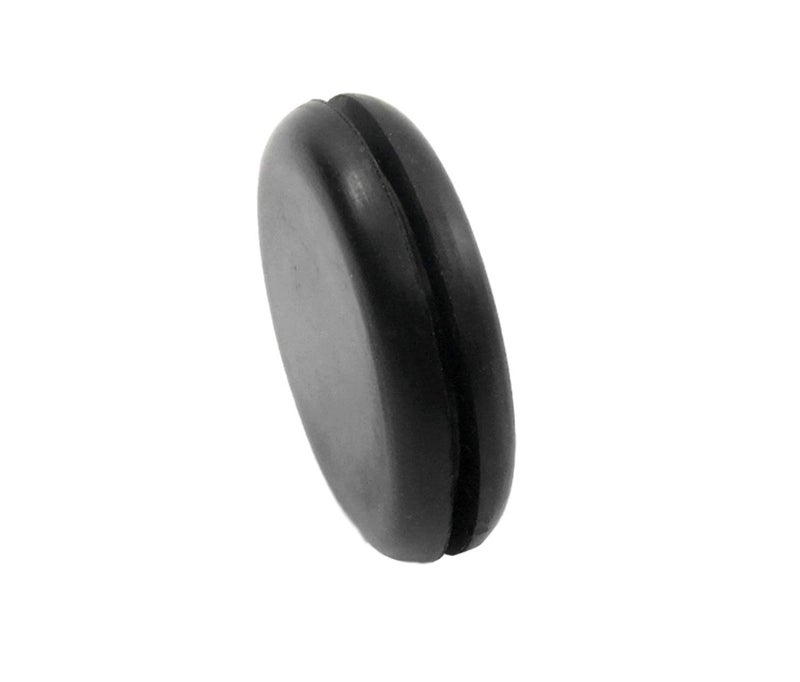 dangoodbuy Rubber Flush Plug - Blanking Plug - Grommet Without Hole - Solid Rubber - Provides Finished Appearance on Both Sides - Fits 7/8" Hole in 1/16" Thick Panel (2) - Image 1