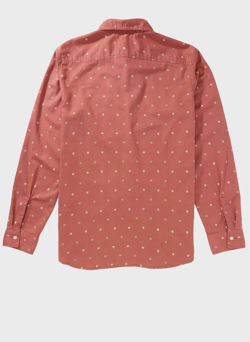 American Eagle Printed Slim Fit Shirt
