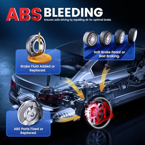 ANCEL DS200 Full System OBD2 Scanner with 15+ Reset Services - ABS/SRS/Transmission Diagnostics, ABS Bleeding, EPB/Oil/BMS/SAS Reset, Gearbox Relearn, Injector Coding, AutoVIN, Free Lifetime Updates - Image 4