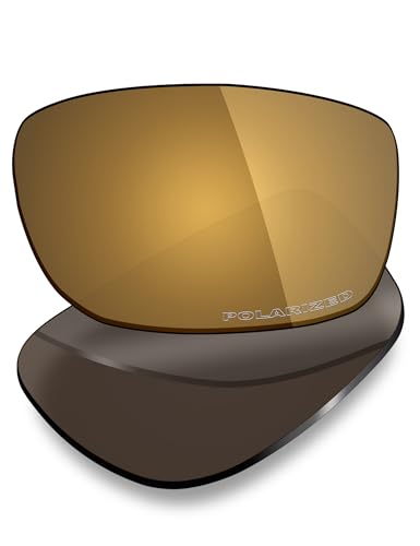Mryok Plus Polarized Replacement Lenses for Oakley Canteen 2014 OO9225 60mm Sunglasses, HD Polarized, UV Protection, Impact Resistant & Perfectly Fit - Bronze Gold - Image 1