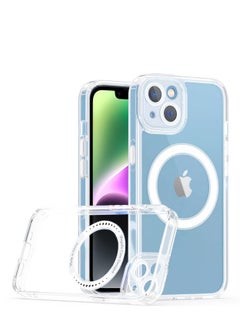 Magnetic Magsafe Transparent Soft TPU Case Cover For Apple iPhone 14 Clear
