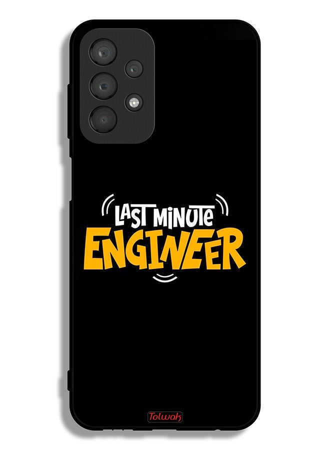 Tolwak Samsung Galaxy A23 4G Protective Case Cover Last Minute Engineer - Image 1