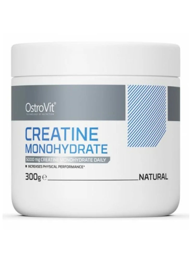OstroVit Creatine Monohydrate Food Supplement Unflavored 300gm 120 Servings - Image 1