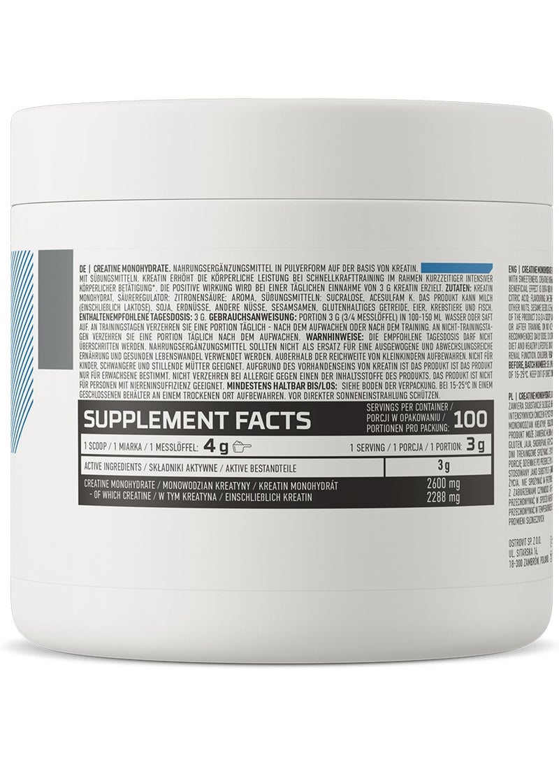 OstroVit Creatine Monohydrate Food Supplement Unflavored 300gm 120 Servings - Image 2
