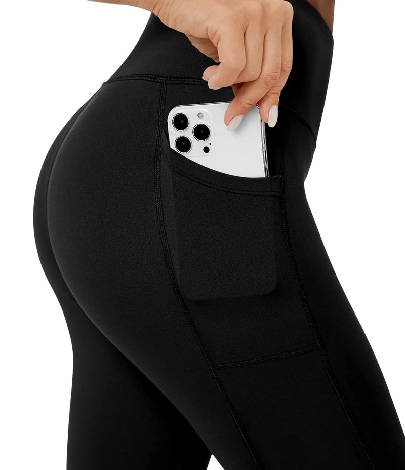 Bluemaple 4 Pack Leggings for Women Butt Lift High Waisted Tummy Control No See-Through Yoga Pants Workout Running Leggings - Image 2
