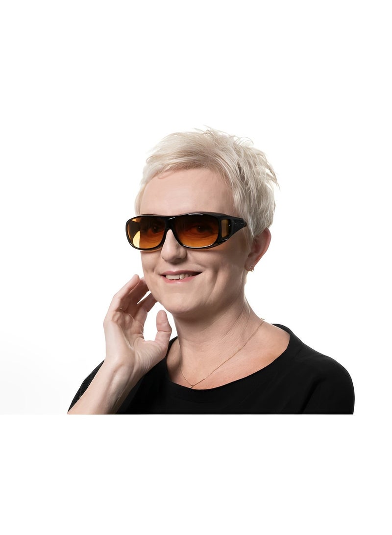 REOCLE Polarized Sunglasses Cycling Sunglasses with UV400 Protection & Block Glare & Clear Vision Sandproof Sunglasses for Women Men - Image 2