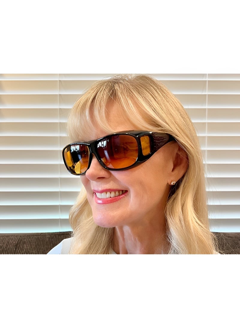 REOCLE Polarized Sunglasses Cycling Sunglasses with UV400 Protection & Block Glare & Clear Vision Sandproof Sunglasses for Women Men - Image 1