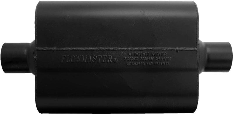 FLOWMASTER NEW FLOWMASTER SUPER 44 SERIES CHAMBERED MUFFLER,BLACK,2.5" CENTER IN-CENTER OUT - Image 3
