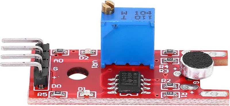 5Pcs High Sensitivity Sound Sensor Module with Indicator Lights KY 038 - Image 5