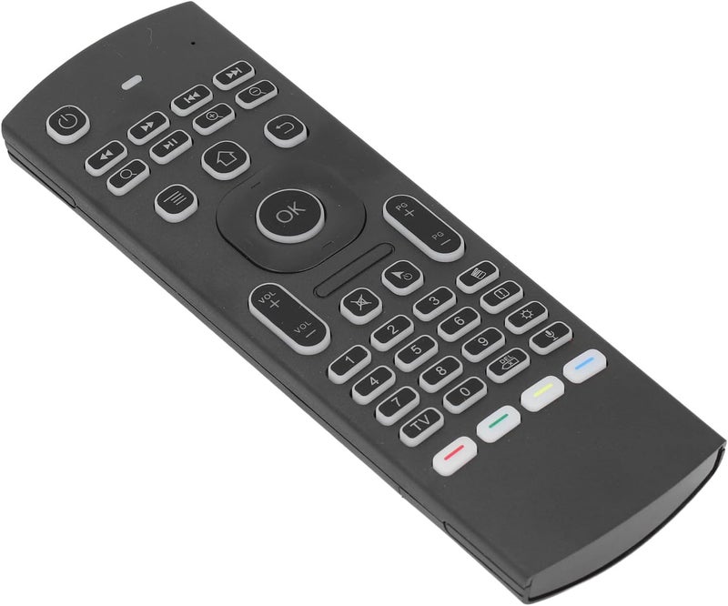 Universal TV Remote Keyboard, Wireless Fly with Motion Sensing Voice Search IR Learning, for Box PC Projector Laptop Tablet - Image 1