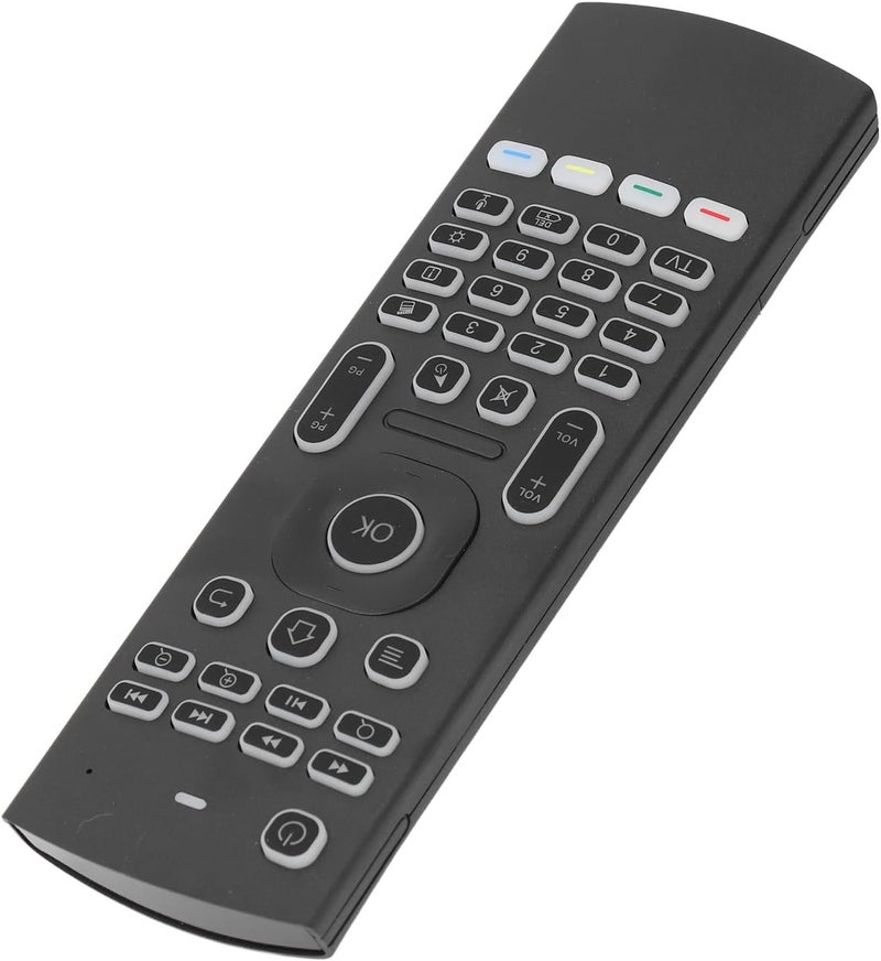 Universal TV Remote Keyboard, Wireless Fly with Motion Sensing Voice Search IR Learning, for Box PC Projector Laptop Tablet - Image 4
