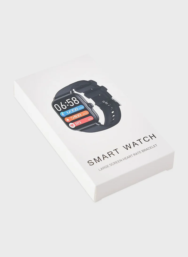 Ginger Smartwatch With Bluetooth Call,Thermometer,Multiple Health & Fitness Features