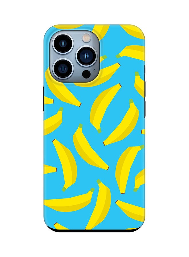 Tough Pro Series Case for Apple iPhone 14 Pro Dual Layer hybrid PC & TPU Customized Mobile Cover Shield with inner TPU protection Matte Finish - Scattered Bananas