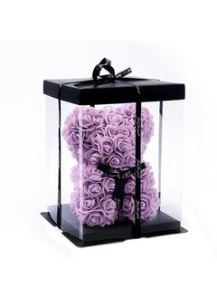 Light Purple + pvc gift box