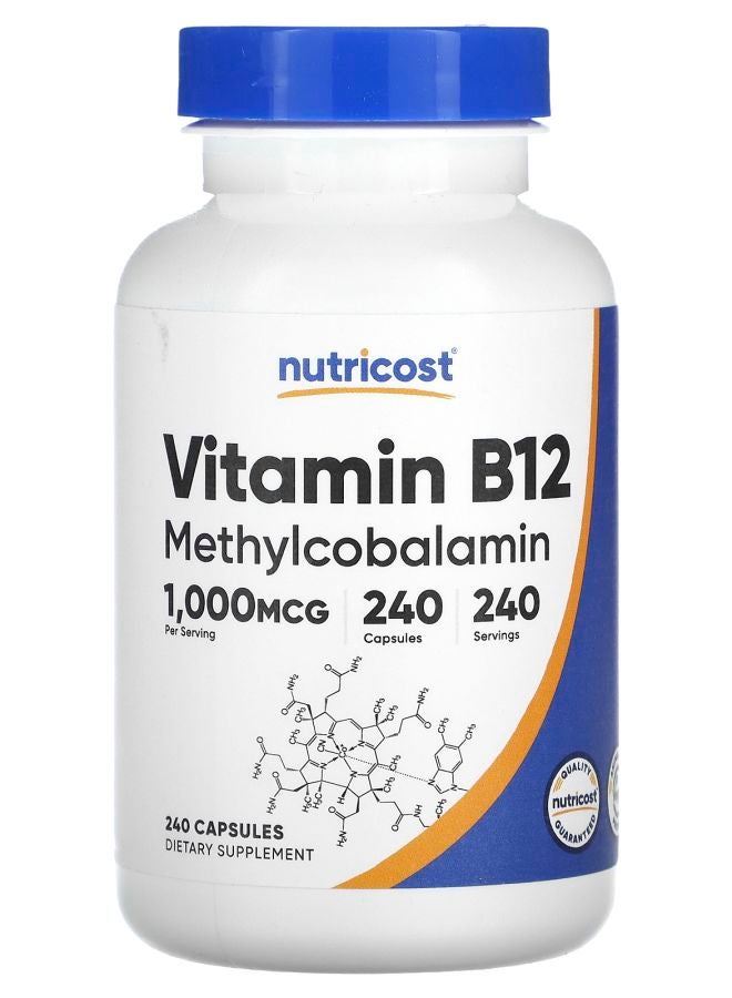 Nutricost Vitamin B12 1000 mcg 240 Capsules