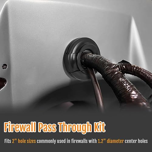 Foruly for Holley Terminator x Max Fire Wall Pass Through Billet Aluminum Raw Bracket Harness Bulkhead for Terminator x Max - Image 3