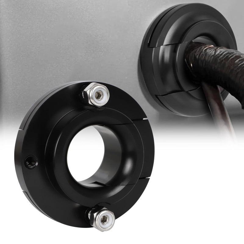 Foruly for Holley Terminator x Max Fire Wall Pass Through Billet Aluminum Raw Bracket Harness Bulkhead for Terminator x Max - Image 2