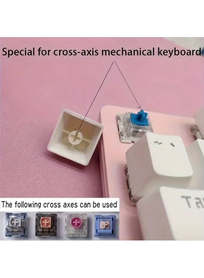 Strawberry Pudding Resin Keycap For Mechanical Keyboard Customization - Image 3