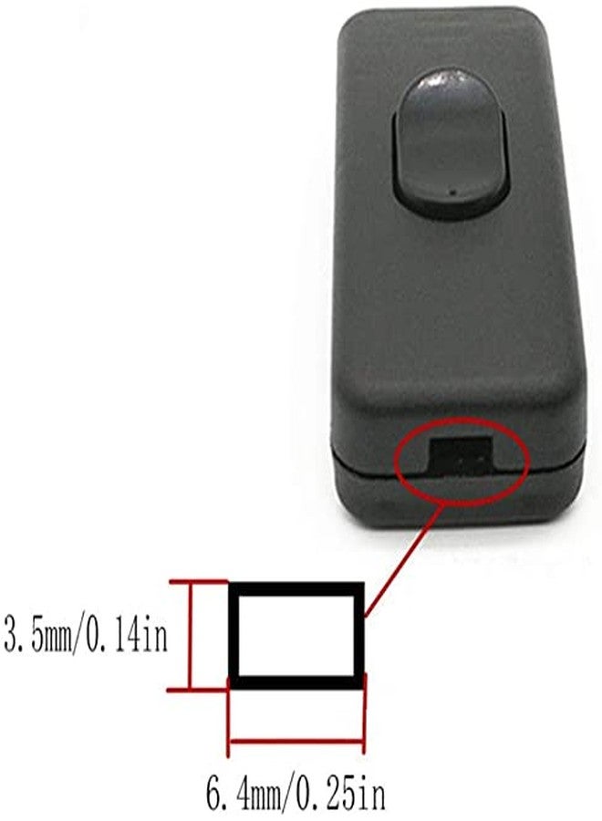 A1 Gadgets Bed Halfway Rocker Push Button Rocker Switch Table Lamp Bed Lamp Inline Switch (1 Piece) - Image 5