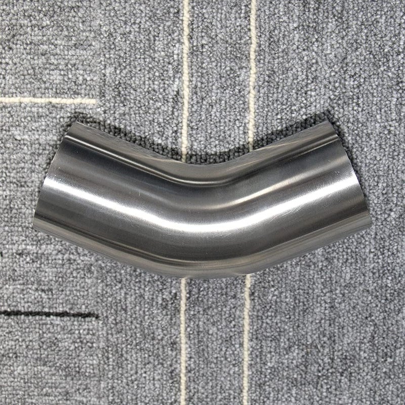 KOTVTM 1.5" Stainless Steel Elbow 45° Mandrel Bend Elbow - 16GA/.065" Thickness - 2" Legs - Image 2