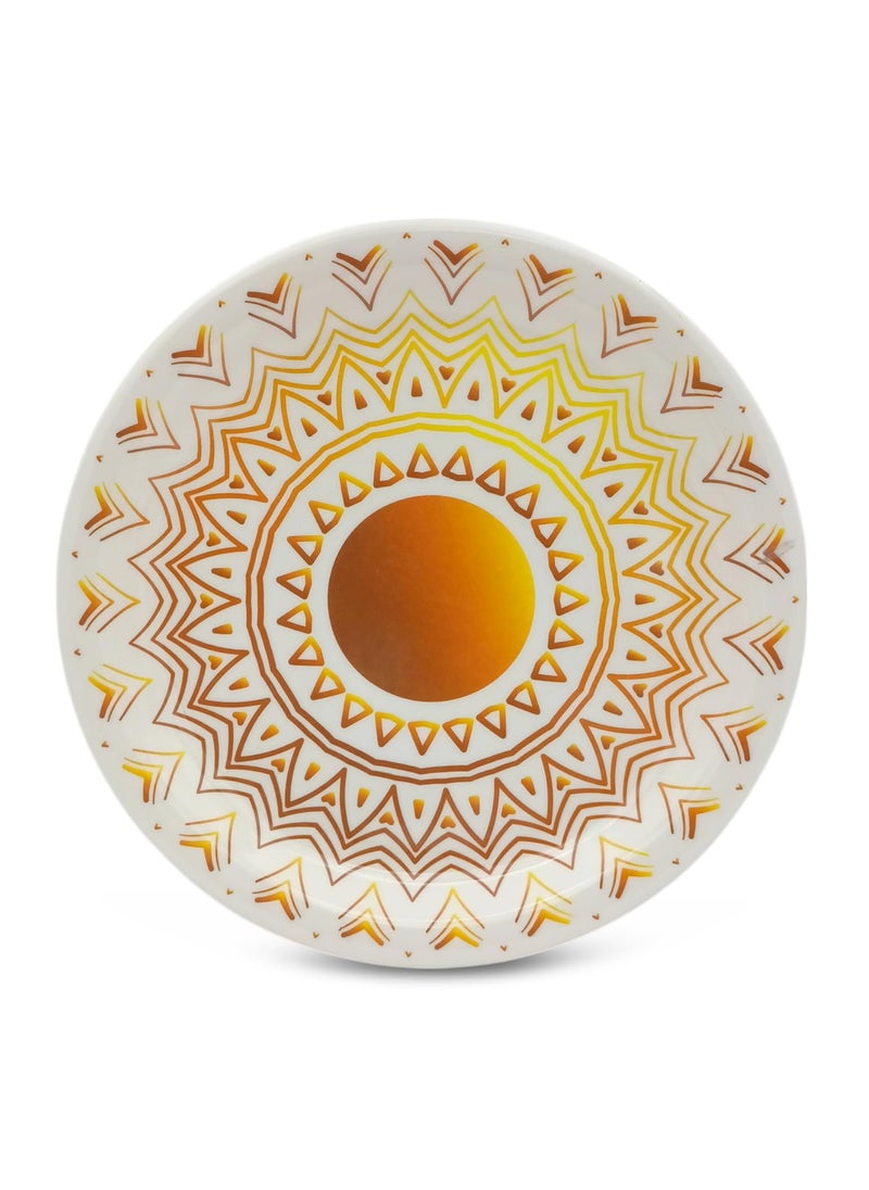 Superware SUPERWARE | Food Grade Melamine | Dinner Set - The Sun (24 pcs.) | Dinnerware, Tableware, Stain Free, Glazed Finish  - Image 4