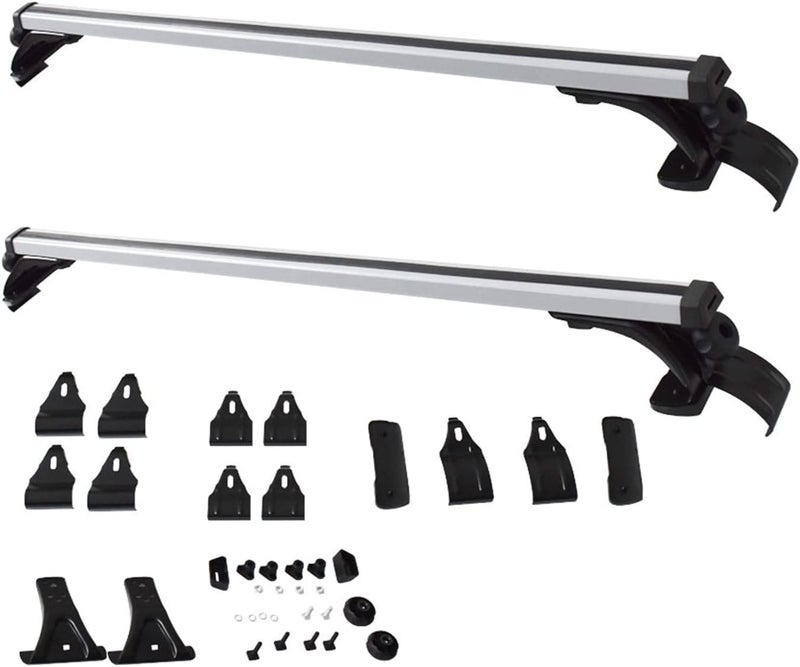 LABLT Universal 48" Inch (120CM) 330LB Car Top Roof Cross Bar Luggage Cargo Carrier Rack - Image 1