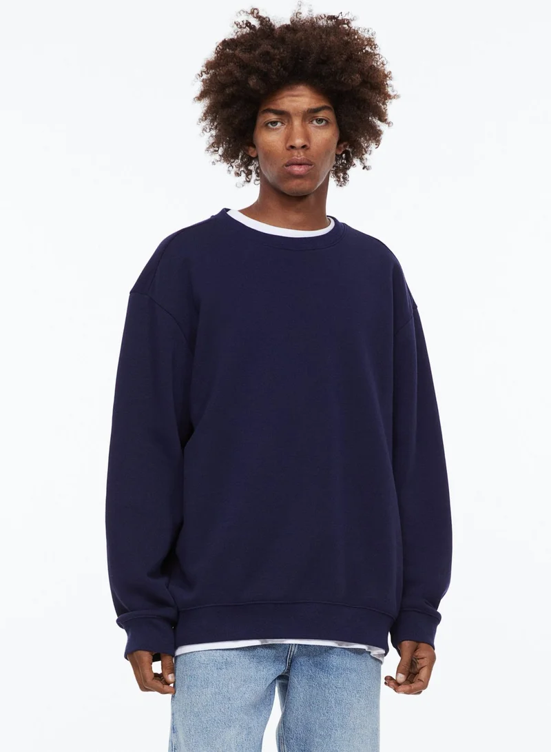 H&M Essential Relaxed Fit Sweatshirt