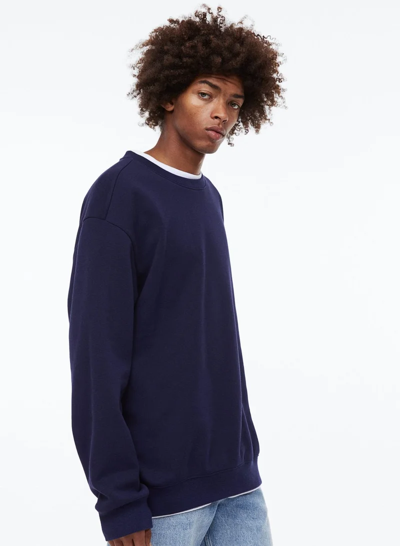 H&M Essential Relaxed Fit Sweatshirt