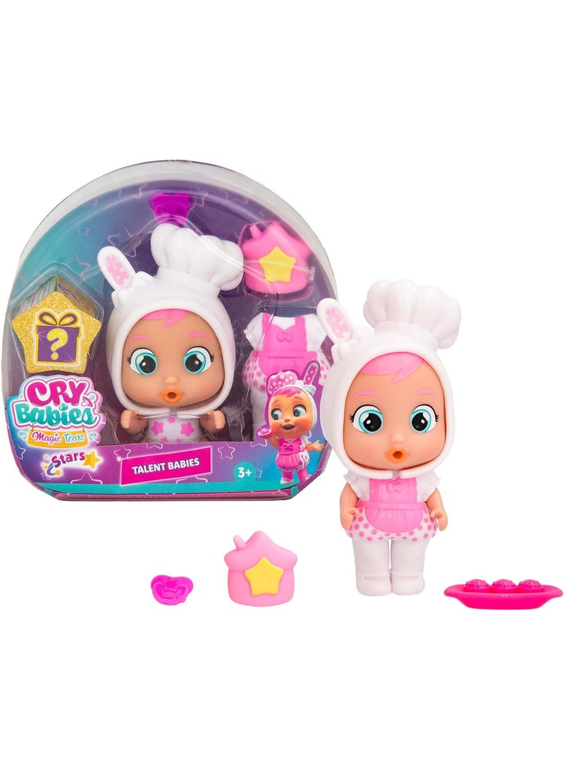 Cry Babies Magic Tears Coney Talent Doll –Collectible Real Tears Mini Doll  with Water Crying Function and Dressed in Her Individual Talent Outfit, Perfect Gift Toy for Children - Image 1