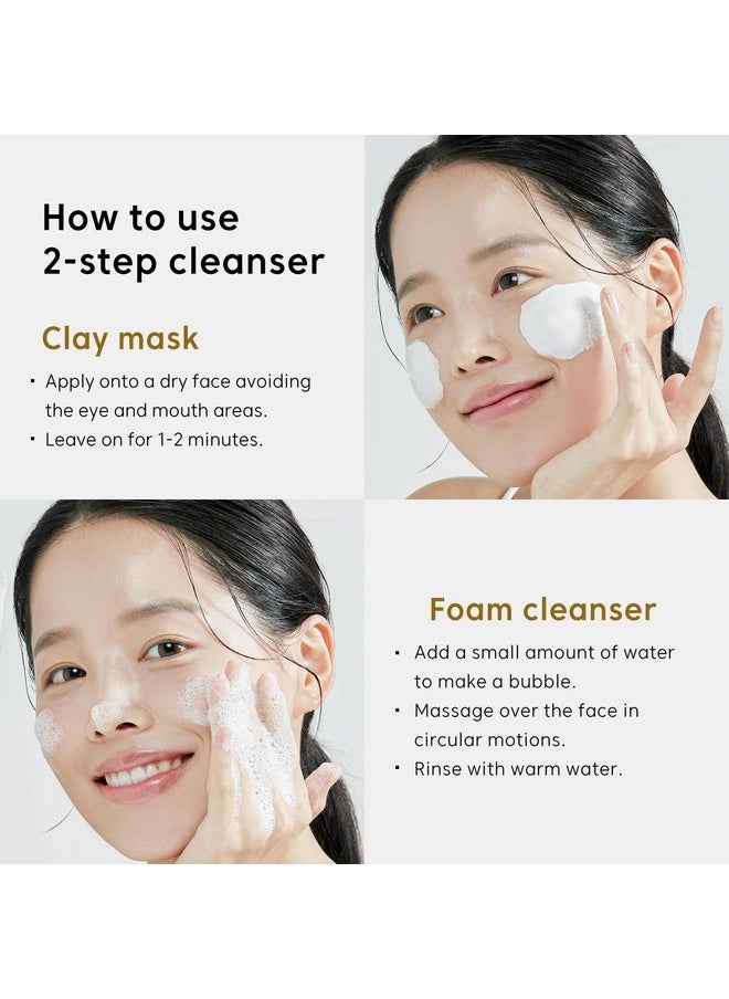 THANKYOU FARMER THANKYOU FARMER Rice Pure 2-IN-1 Korean Clay Mask to Foam Cleanser 5.27 fl.oz, Removes Excess Oil, Removing Dead Skin Cells, Soft Skin, Pore Purifying, Dermatologist Tested Korean Face Wash  - Image 5