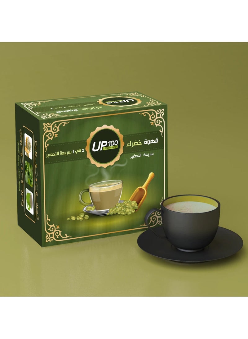 UP100 Green Coffee instant 20 pcs Coffee 2in1 - Image 5