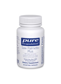 Pure Encapsulations Saw Palmetto Plus  With Nettle Root Extract To Support Urinary Function  60 Softgel Capsules  - Image 1